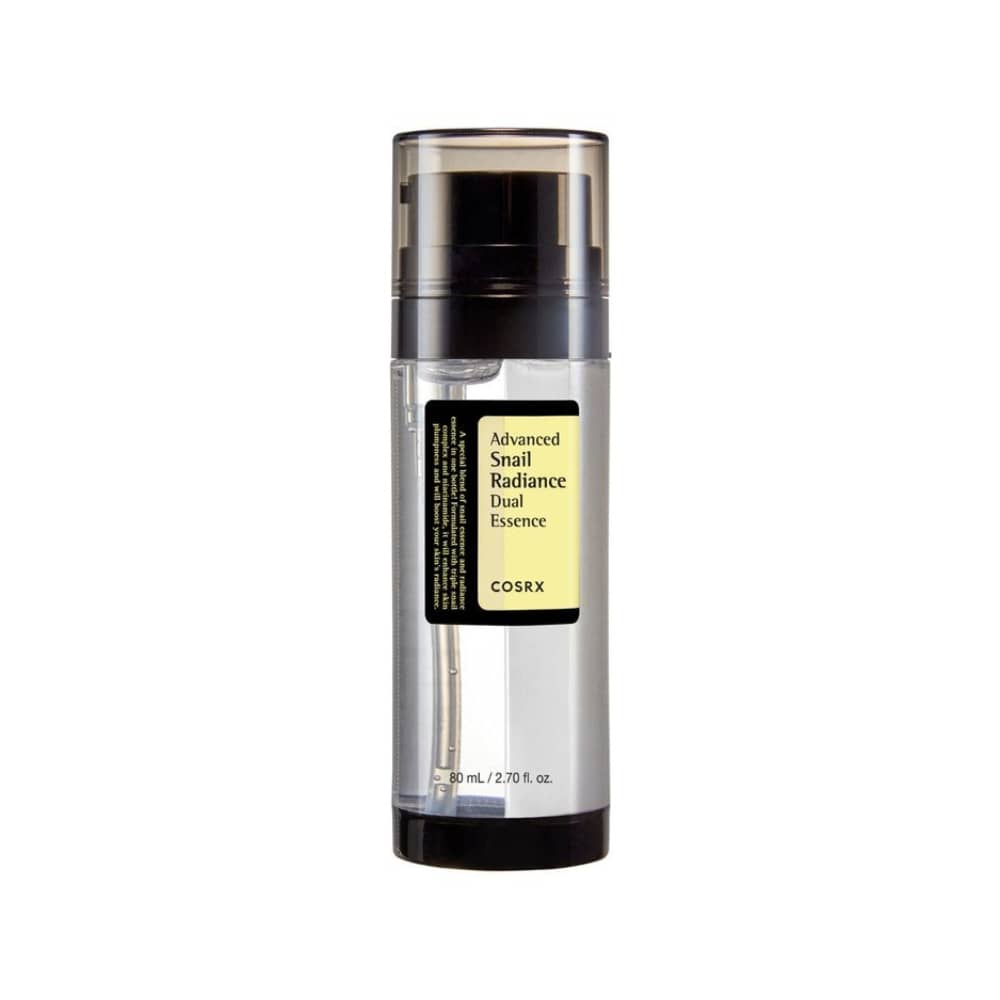 Esentă duală pentru strălucire cu mucina de melc, COSRX, 80ml