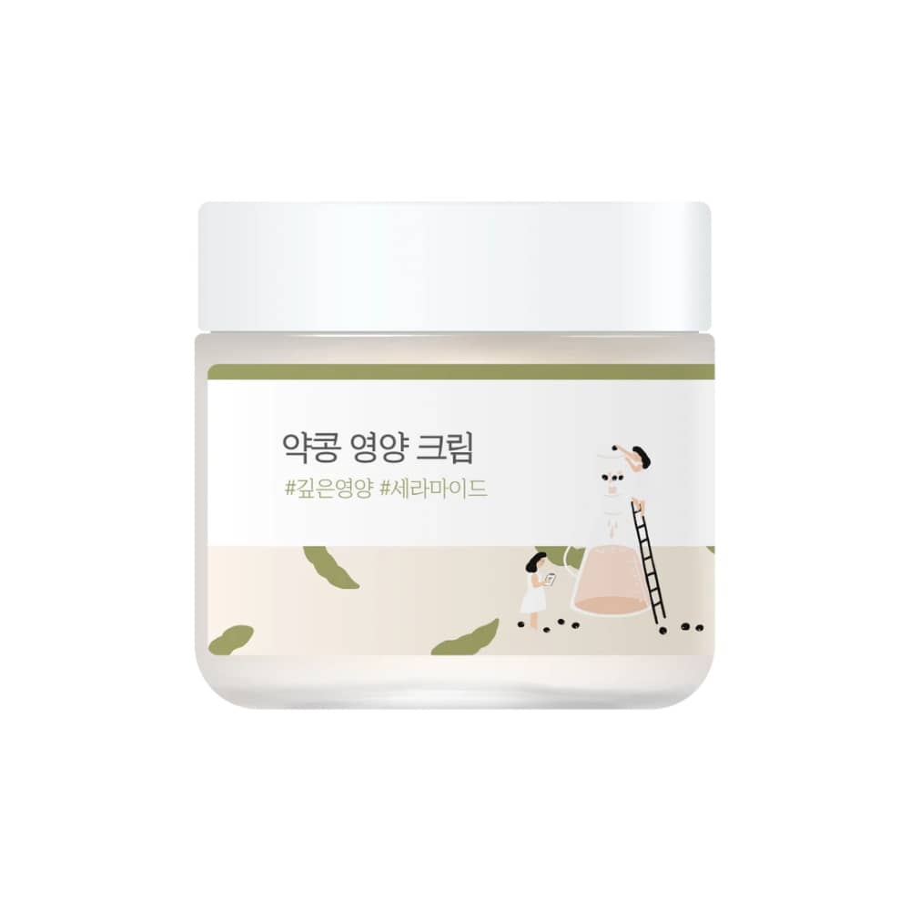 Cremă hrănitoare pentru față cu soia, Round Lab, 80ml