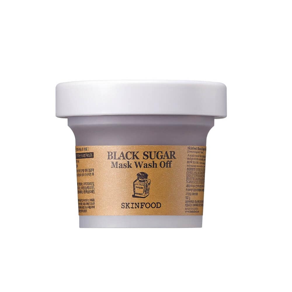 Masca de față cu zahăr negru, SKINFOOD, 120g