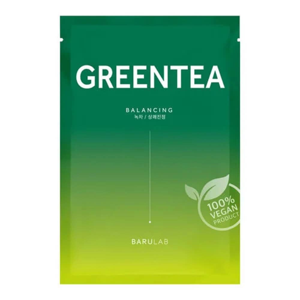 Masca vegană cu ceai verde, Barulab