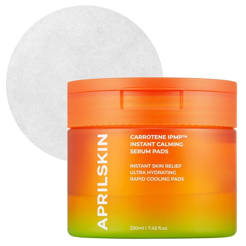 Paduri cu ser calmant instant cu carotenoizi IPMP, Aprilskin, 80 paduri