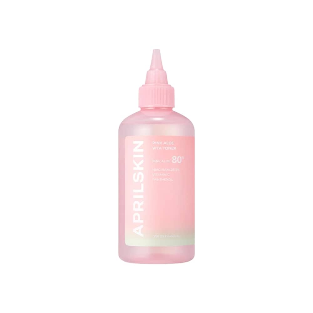 Toner cu aloe vera și vitamina C, Aprilskin, Pink Aloe Vita Toner, 250ml