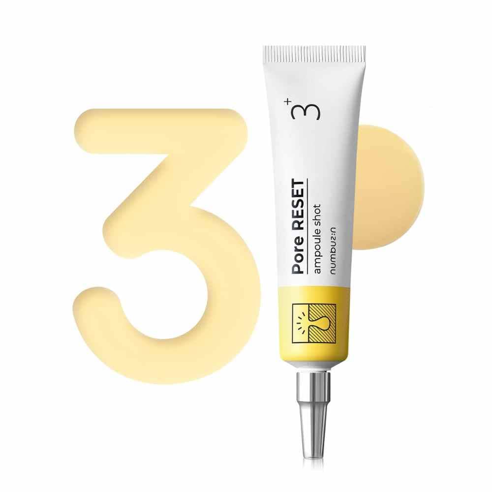 Ser pentru pori No.3, Numbuzin, Pore Reset Ampoule Shot, 25ml