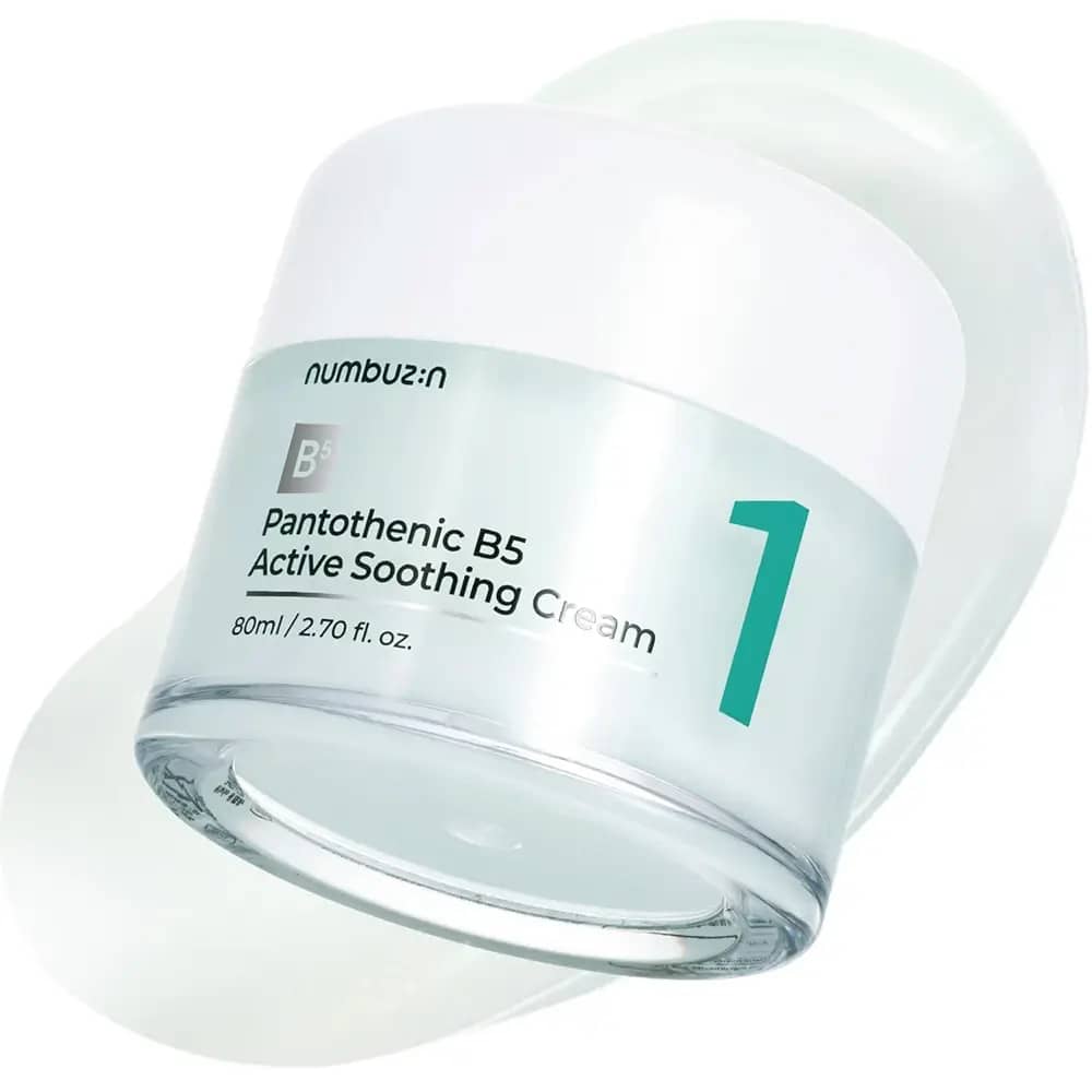 Cremă activă calmantă cu vitamina B5 No.1, Numbuzin, 80ml