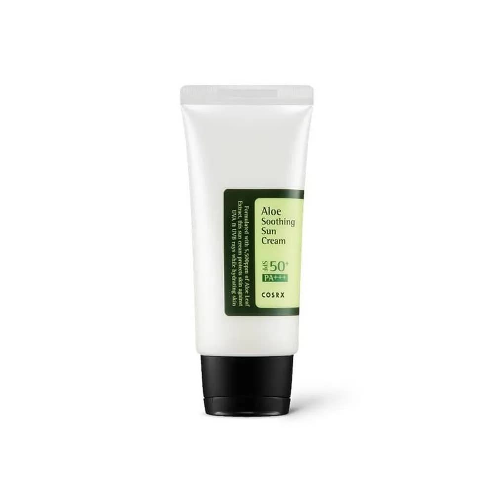 COSRX SPF - Crema de protecție solară cu aloe vera, SPF50+/PA+++, 50ml
