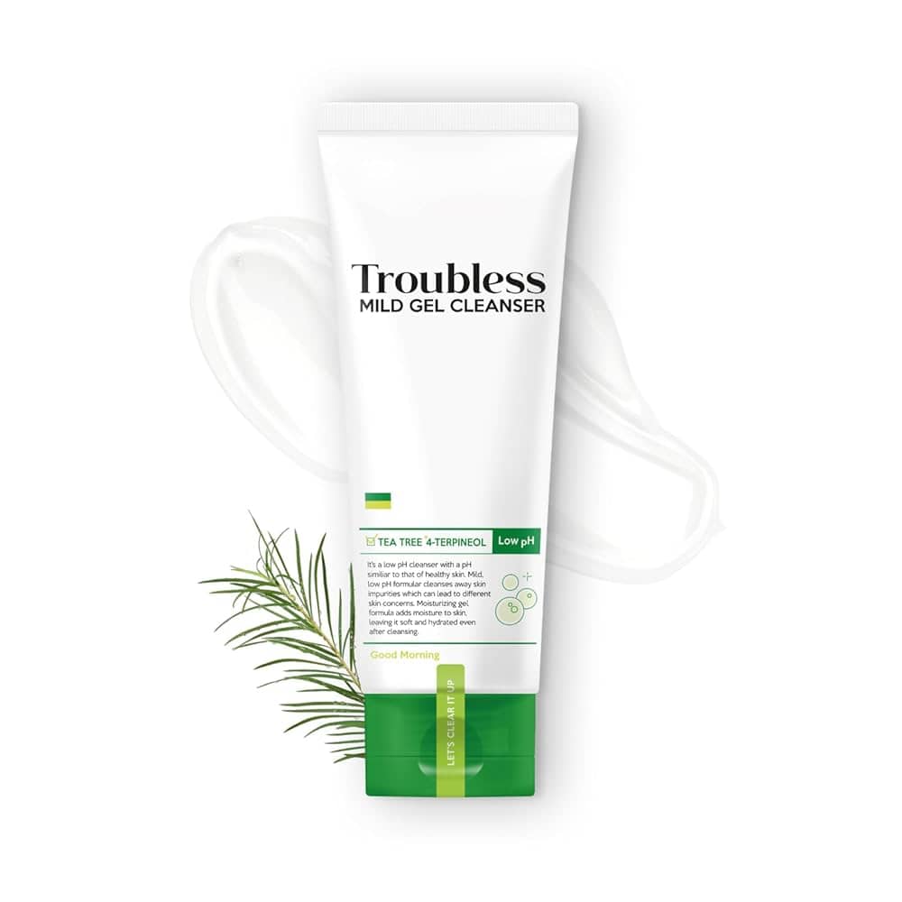Gel de curățare delicat MILD, Troubless, 120ml
