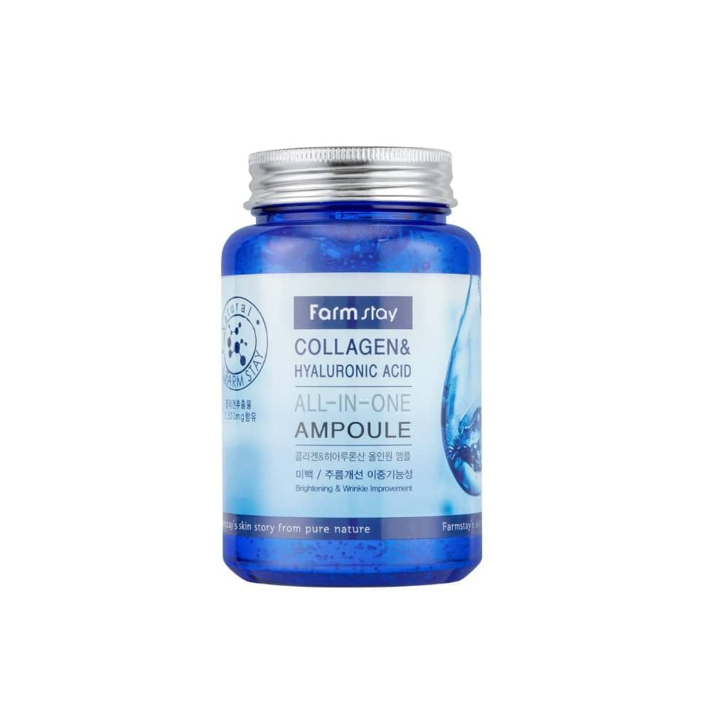 Ser reparator cu acid hialuronic & colagen, farmstay, 250ml