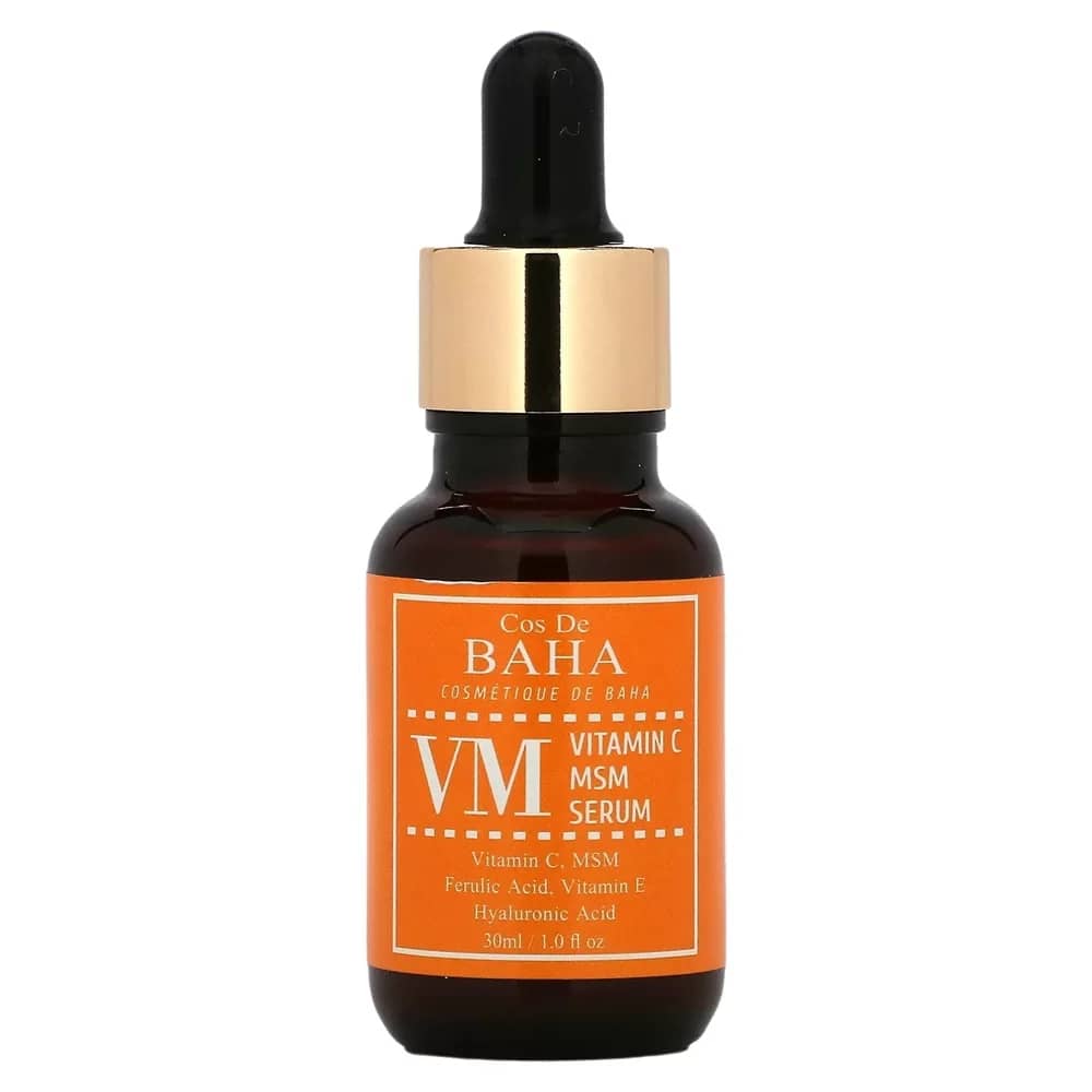 Serum facial anti-rid cu Vitamina C și MSM, Cos de BAHA, 30ml