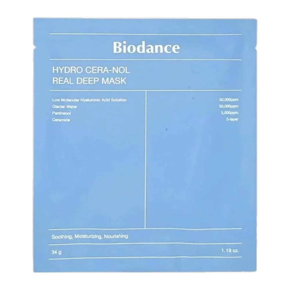 Masca hidratanta Hydro Cera-nol Real Deep, Biodance, 34g * 1 buc
