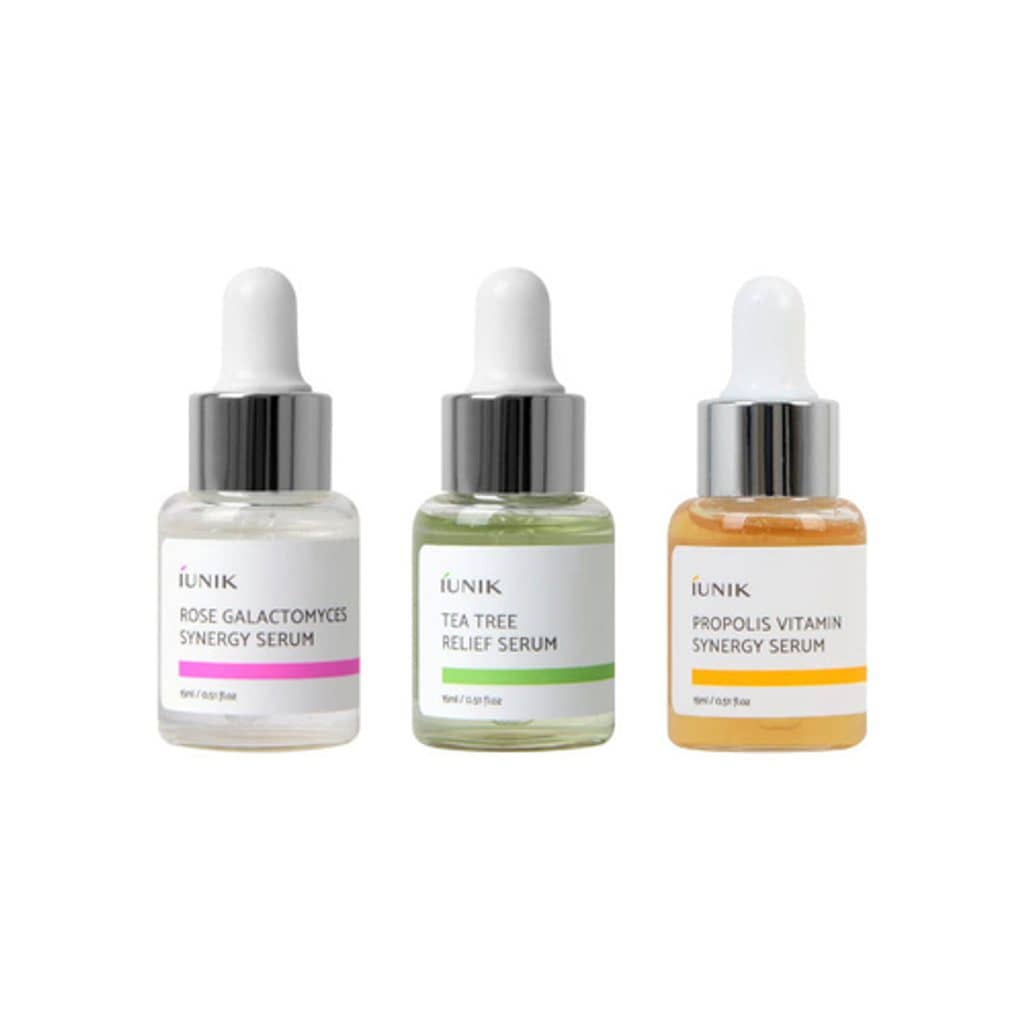 Set de seruri zilnice, iUNIK, Daily Serum Trial Kit