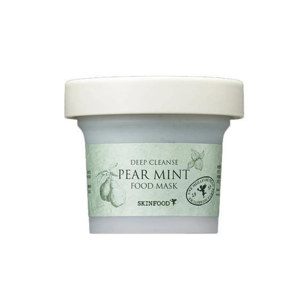 Masca de față cu pere și mentă, SKINFOOD, 120g