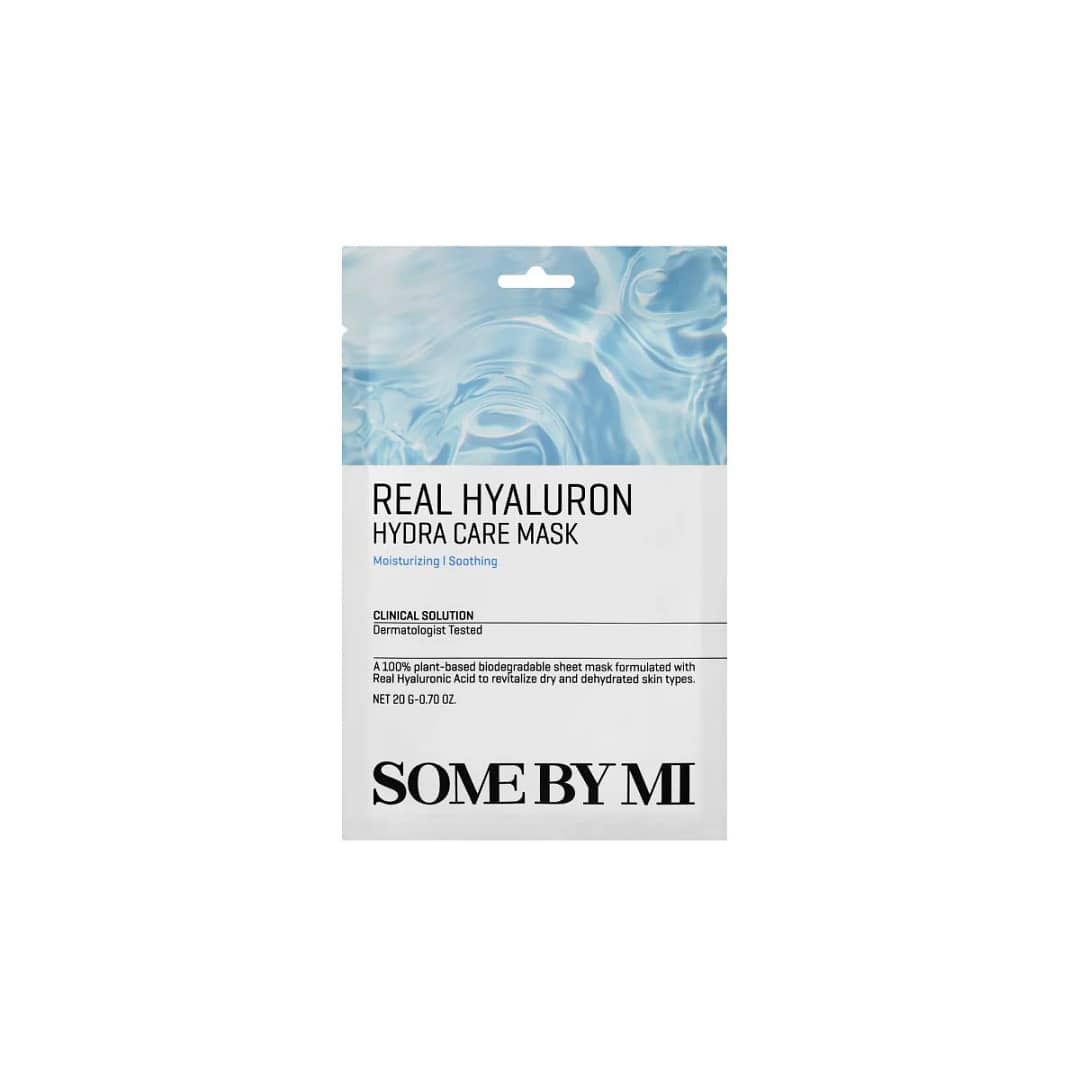 Mască de față hidratantă cu acid hialuronic, Some By Mi, Real Care Mask Hyaluron Hydra