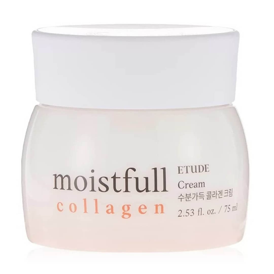 Crema nutritiva și hidratantă cu colagen Moistfull, ETUDE, 75ml