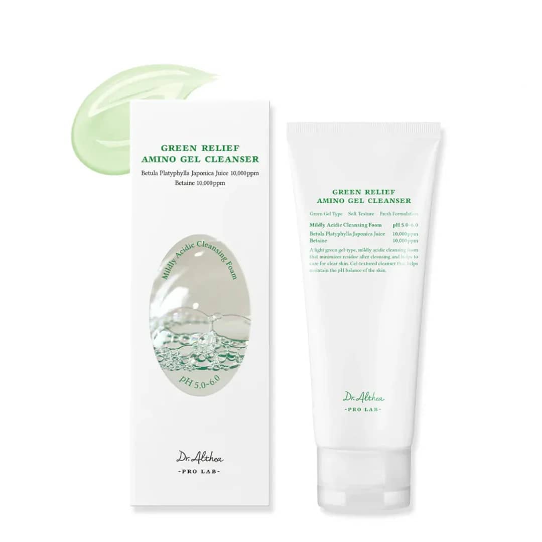 Gel de curățare cu aminoacizi, Dr. Althea, Green Relief Amino Gel Cleanser, 100ml