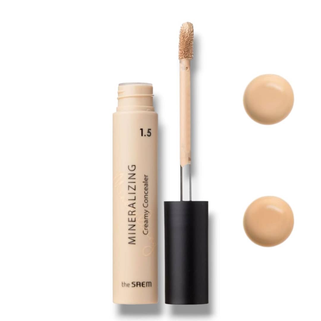 Corector mineralizant cu SPF30 PA++, The Saem, 4ml - #1.5 Natural Beige
