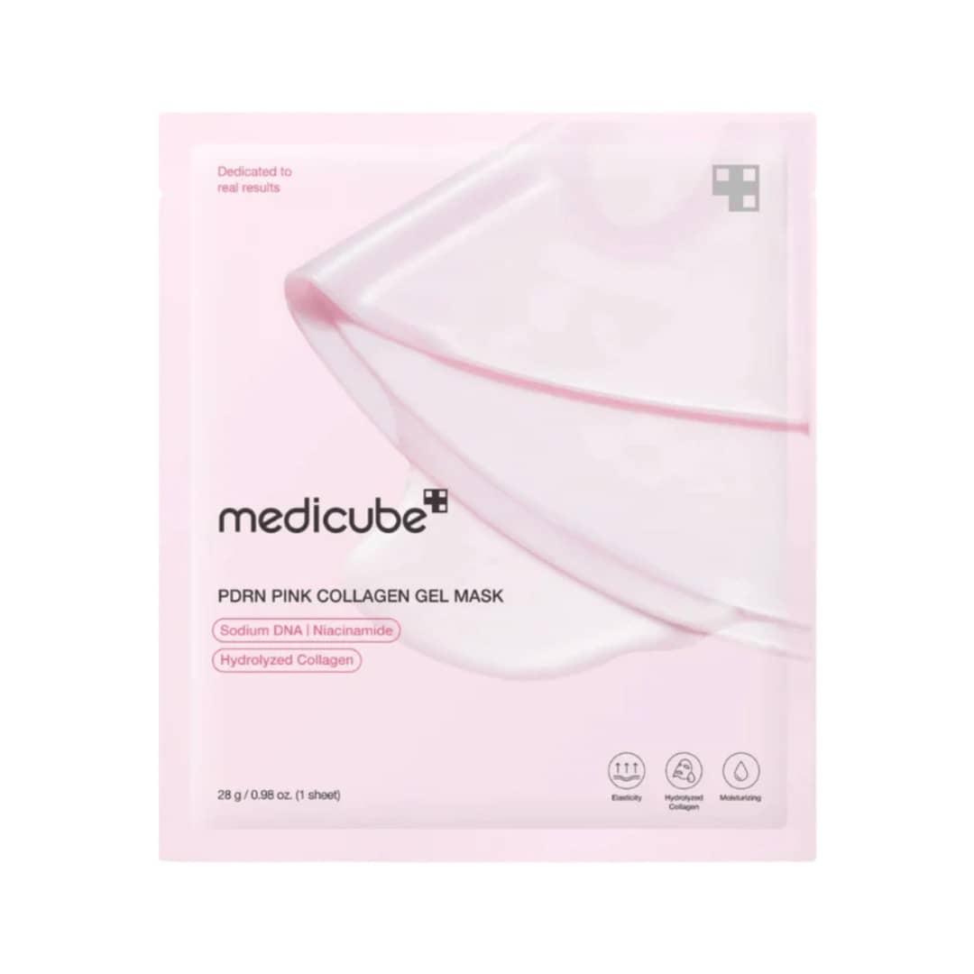Masca cu gel PDRN și colagen roz, Medicube, 28g