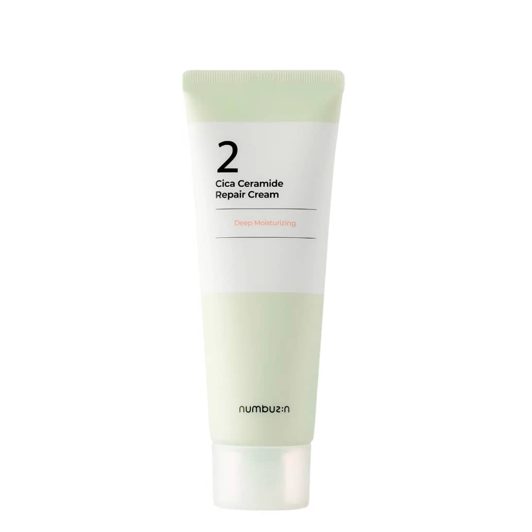 Cremă reparatoare cu Cica și ceramide No.2, Numbuzin, 60ml
