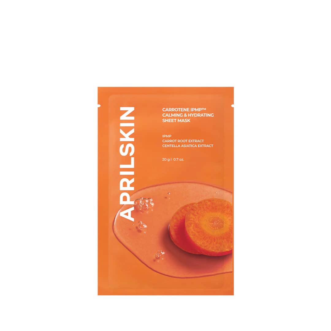 Masca de față calmantă și hidratantă cu carotenoizi IPMP, Aprilskin, 20g