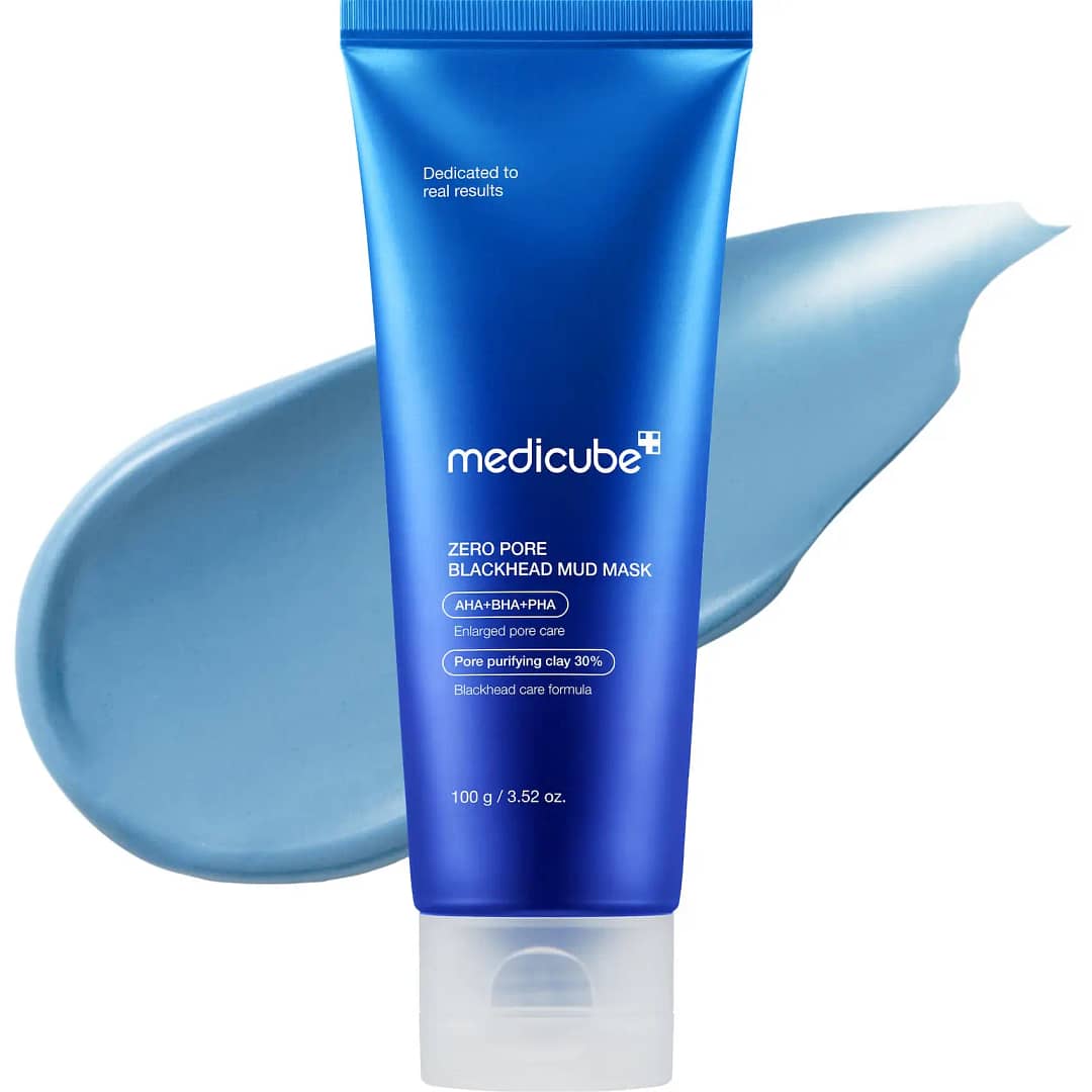 Masca de fata cu argila pentru puncte negre, Zero Pore, medicube, 100g