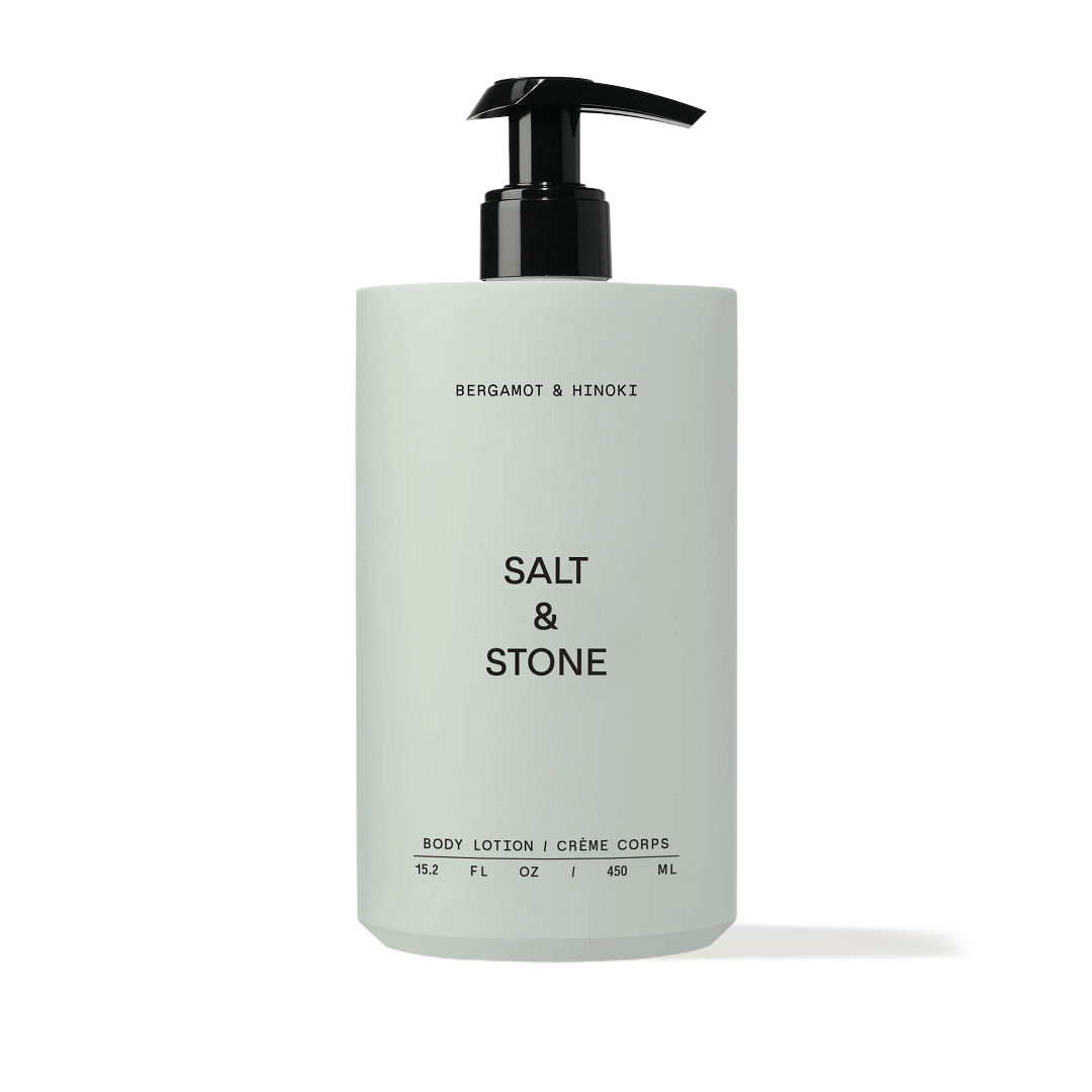 Lotiune de corp hidratanta, Bergamot & Hinoki, Salt & Stone, 212ml