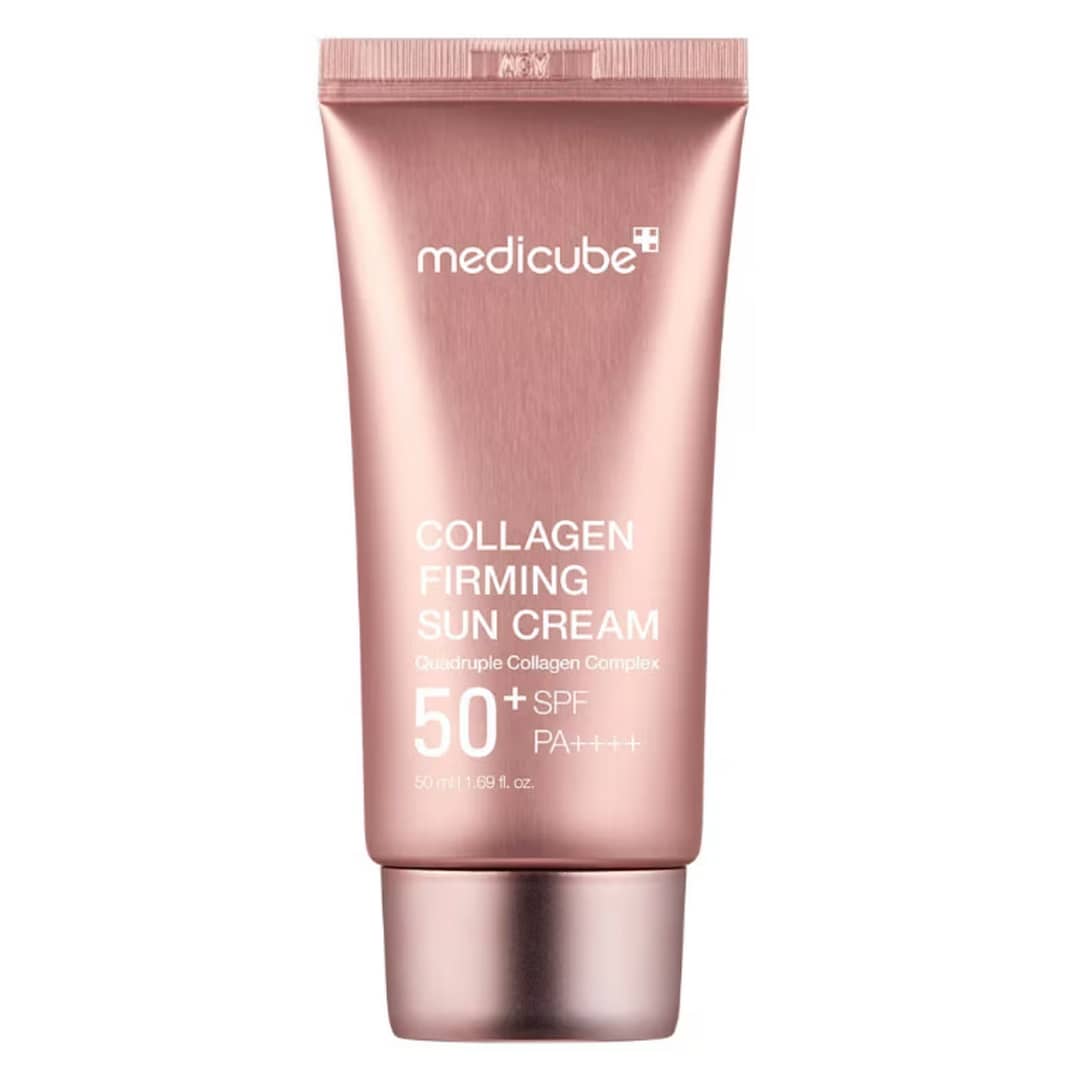 Crema protectie solara, Collagen Firming Sun Cream 50+SPF PA++++, Medicube, 50ml