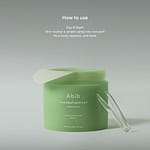 Toner de față cu dischete calmante Heartleaf, ABIB, 80 paduri - Imagine 4