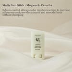 Stick matifiant protecție solară SPF 50+ cu extract de mugwort și camelia, Beauty of Joseon, 18g - Imagine 9