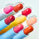 Balsam de buze stralucitor cu tentă, TOCOBO, 013 Tangerine Red, 3.5g - Imagine 3