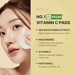 Paduri exfoliante cu vitamina C, Medicube, Deep Vita C Pad, 70 paduri - Imagine 6