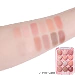 Paletă de farduri de pleoape, Colorgram, Pin Point Eyeshadow Palette, 12g - Imagine 5