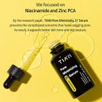 Serum pentru minimizarea porilor cu niacinamide 20% + Zinc, TIA'M, 40ml - Imagine 5