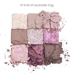 Paletă fard de ochi Glitterpedia, Unleashia, N°4 All of Lavender Fog, 7.5g - Imagine 3