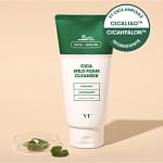 Spumă de curățare delicată cu Cica, VT Cosmetics, Cica Mild Foam Cleanser, 300ml - Imagine 3