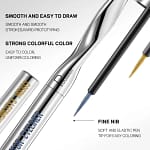 Eyeliner mat, Pudaier, Matte Color Eyeliner, 1.5g - Imagine 7