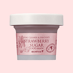 Masca de față cu căpșuni și zahăr, SKINFOOD, 120g - Imagine 1