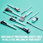 Set pensule pentru machiajul ochilor, Fillimilli, Eye Make-Up Brush Set, 5 buc - Imagine 4