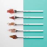 Set pensule pentru machiajul ochilor, Fillimilli, Eye Make-Up Brush Set, 5 buc - Imagine 3