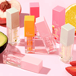 Ulei hidratant pentru buze cu fructe, Pudaier, Clear Moisturizing Fruit Lip Oil, 4.5g - Imagine 2