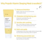 Masca de noapte cu propolis și vitamina, iUNIK, 60ml - Imagine 6