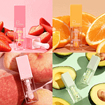 Ulei hidratant pentru buze cu fructe, Pudaier, Clear Moisturizing Fruit Lip Oil, 4.5g - Imagine 3