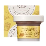 Mască de față cu miere și zahăr, SKINFOOD, Honey Sugar Food Mask, 120g - Imagine 4