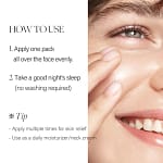 Masca de noapte hidratantă vegană, d'Alba, 4ml * 12 buc - Imagine 6