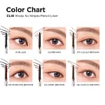 Creion de ochi waterproof, CLIO, Sharp So Simple Pencil Liner, 0,3g - Imagine 2
