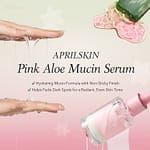 Serum cu aloe vera roz și mucină de melc, Aprilskin, 30ml - Imagine 2