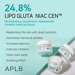 Crema facială cu glutathion și niacinamidă, APLB, 55ml - Imagine 3