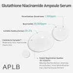 Ser pentru ten cu glutathion și niacinamidă, APLB, 40ml - Imagine 3