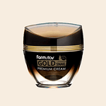 Crema pentru fata cu extract de melc, Gold Snail Premium, farmstay, 50ml - Imagine 1