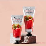 Crema de mâini cu capsuni, Visible Difference, Farm Stay, 100g - Imagine 2