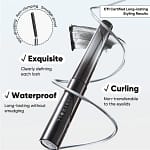 Mascara 3D Curling pentru gene, Judydoll, Black, 2g - Imagine 6