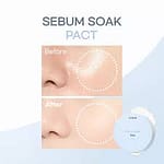 Pudră matifiantă Sebum Soak Pact, ETUDE, 9.5g - Imagine 4
